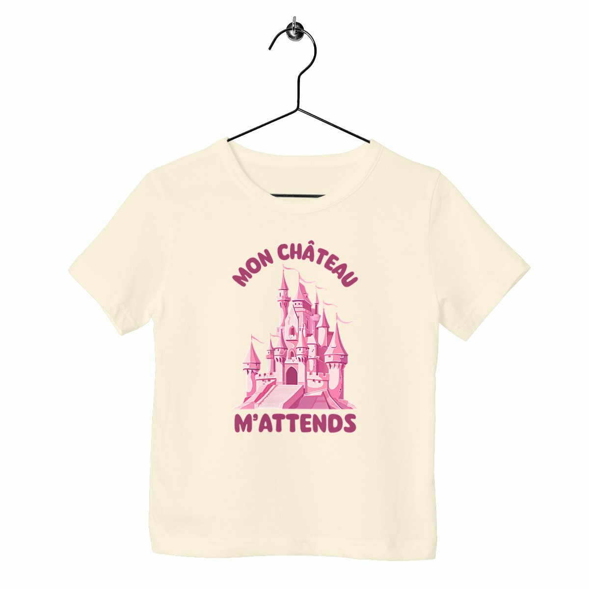 T-shirt enfant Mon château m'attends