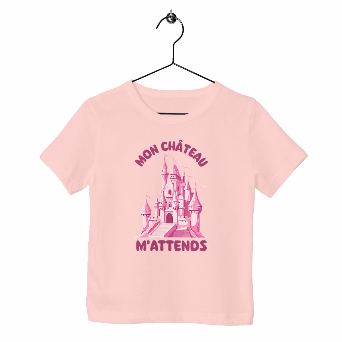 T-shirt enfant Mon château m'attends