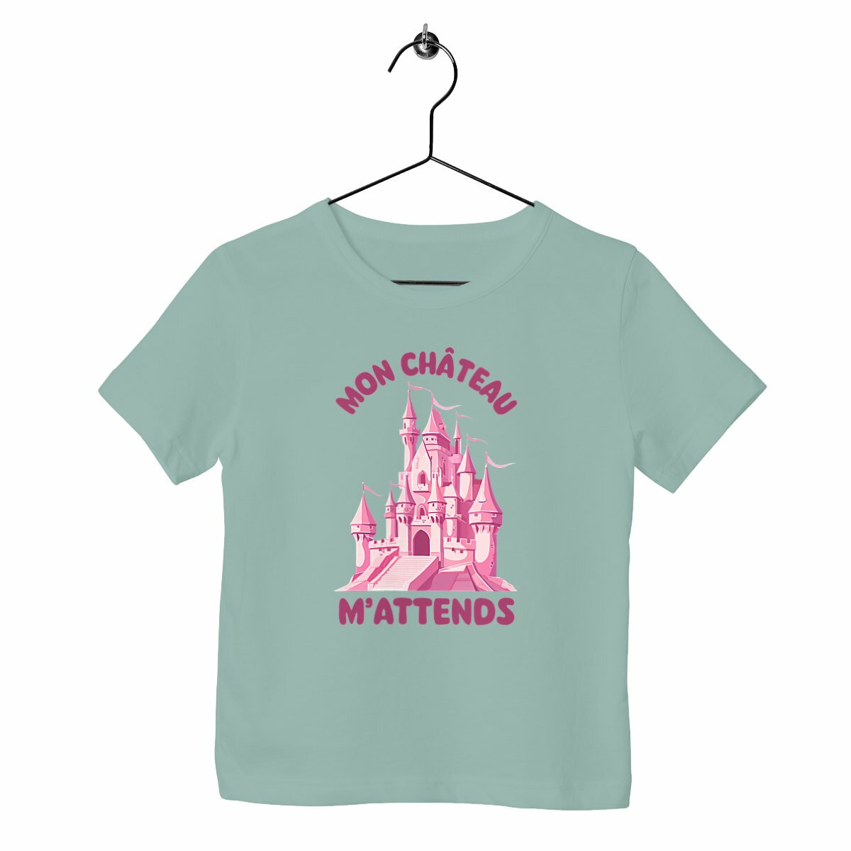 T-shirt enfant Mon château m'attends