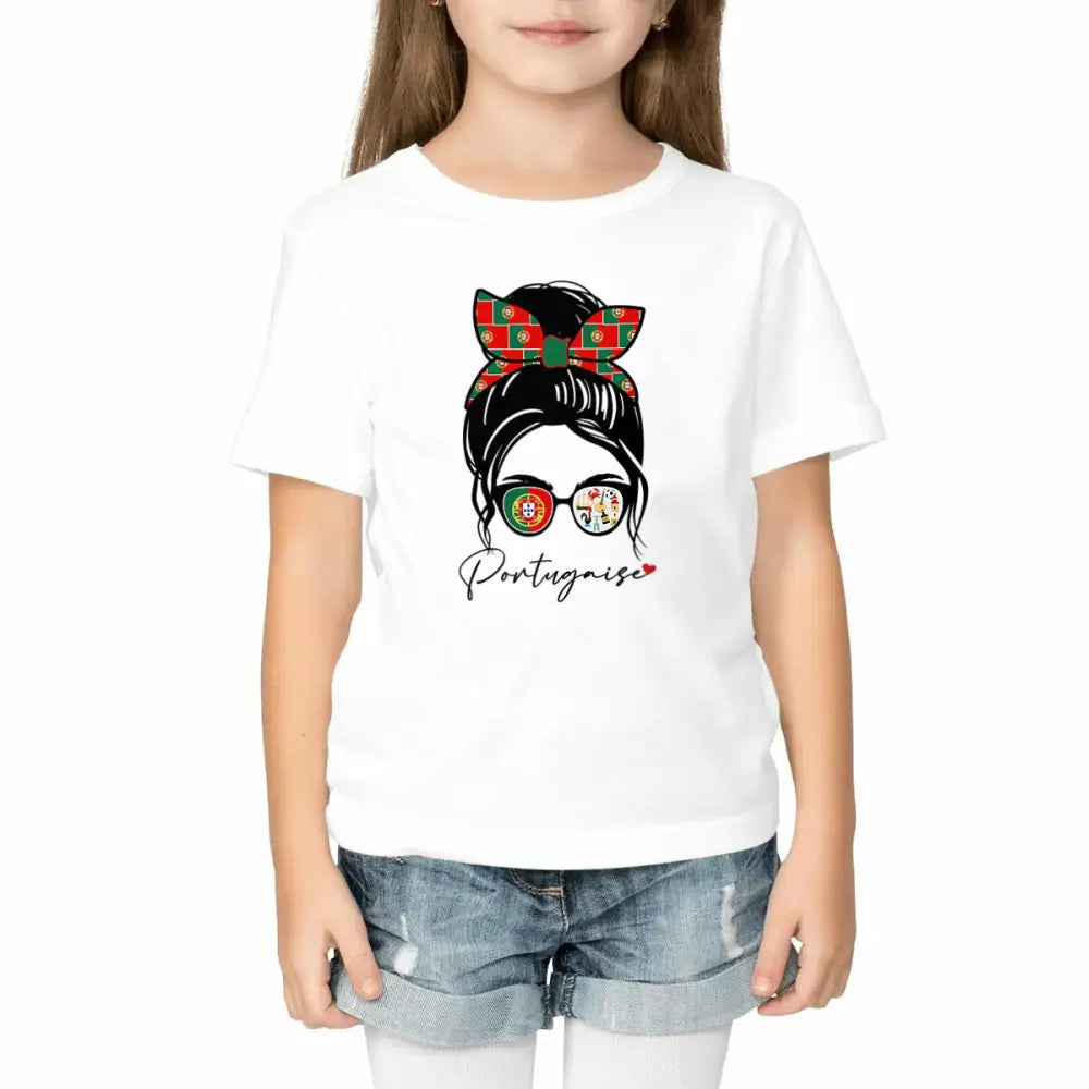 T-shirt enfant Portugaise