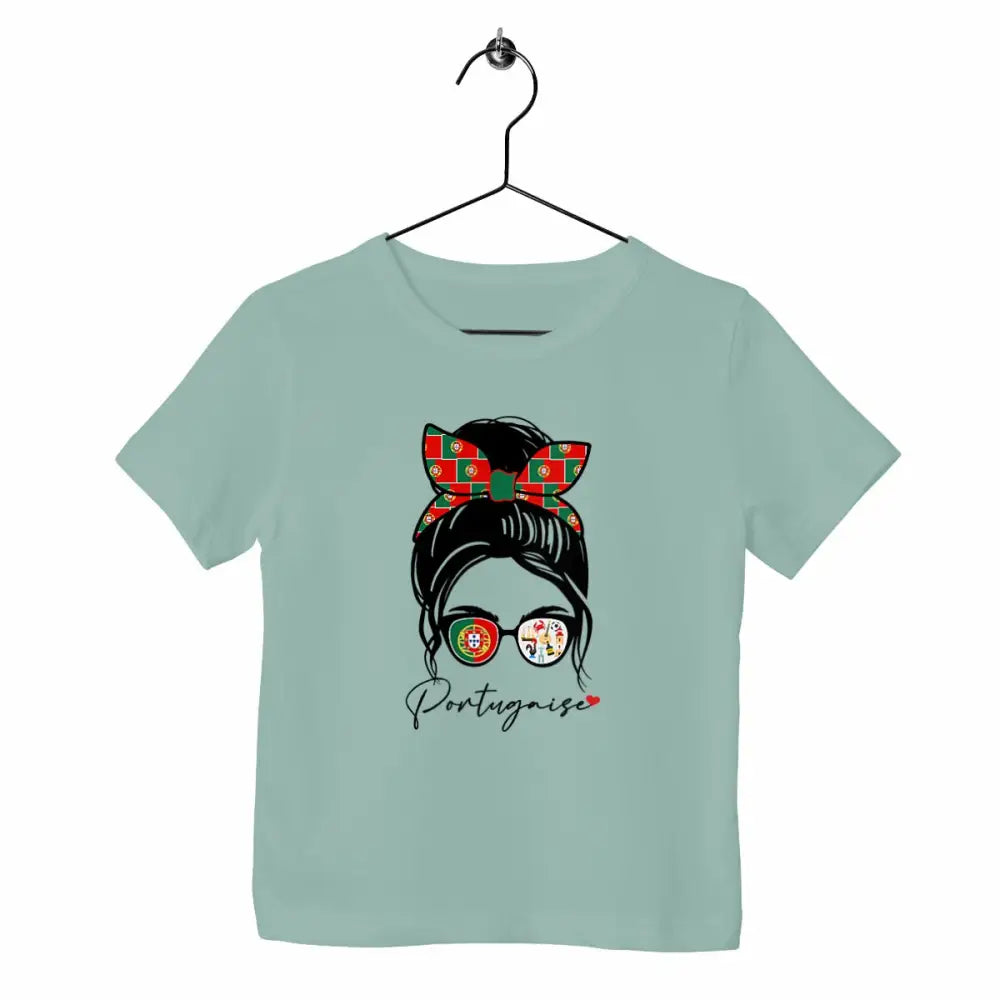 T-shirt enfant - Portugaise - face_vert