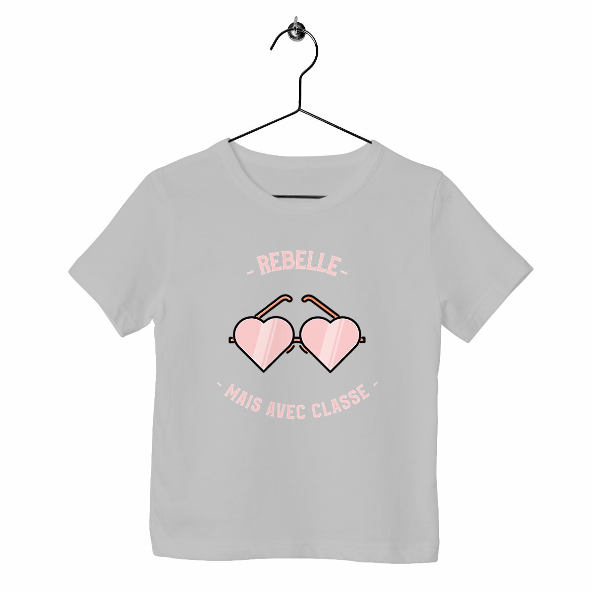 T-shirt enfant Rebelle mais avec classe