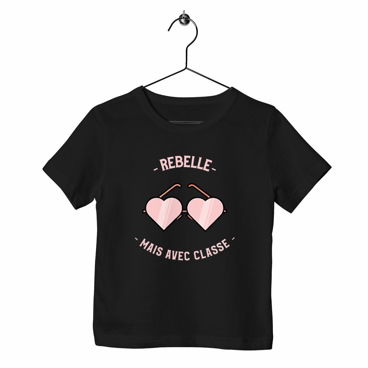 T-shirt enfant Rebelle mais avec classe