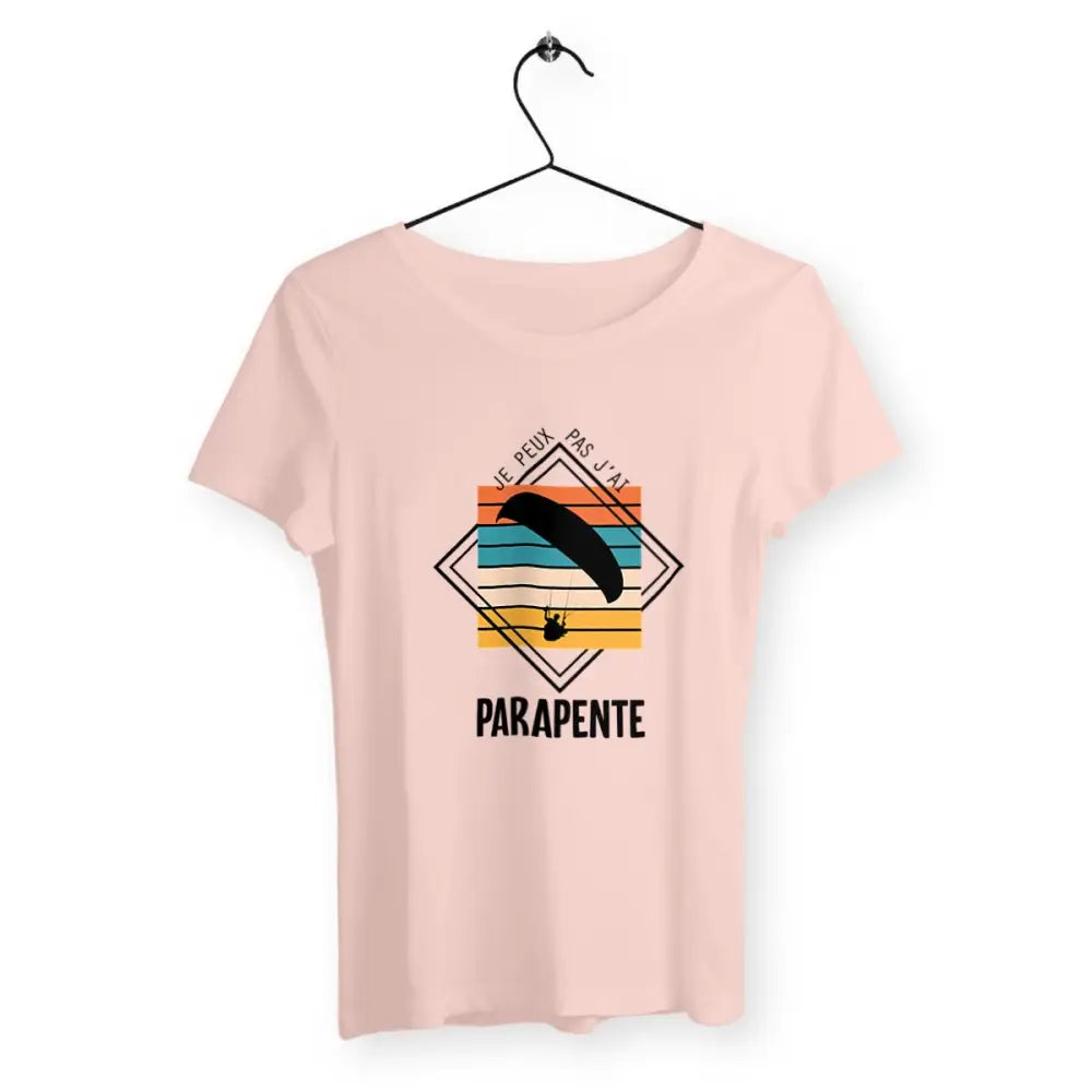 T-shirt femme - J'peux pas j'ai parapente - #shop_name - Premium Plus