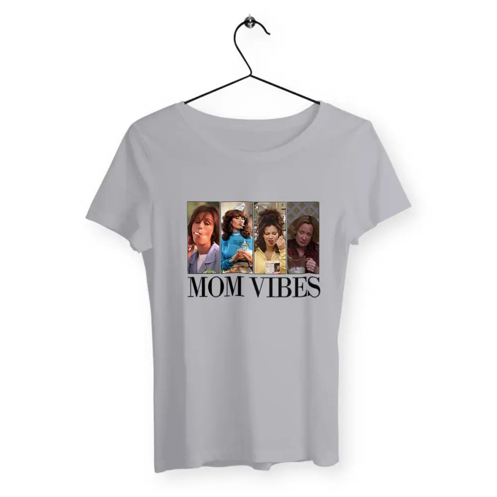 T-shirt femme - Mom Vibes - #shop_name - Premium Plus