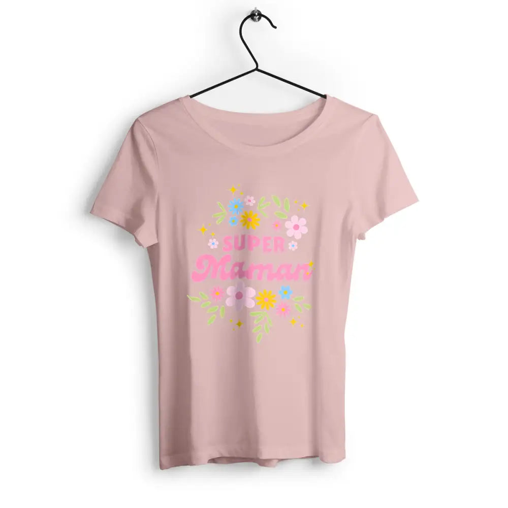 T-shirt femme Super maman