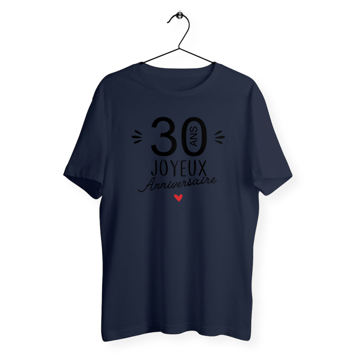 T-shirt homme col rond - 30 Ans Joyeux Anniversaire