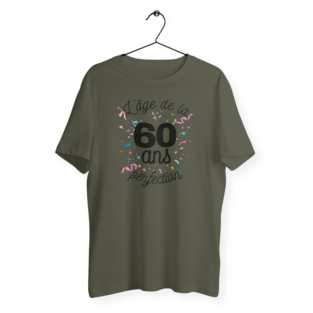 T-shirt homme - 60 ans, l`âge de la perfection