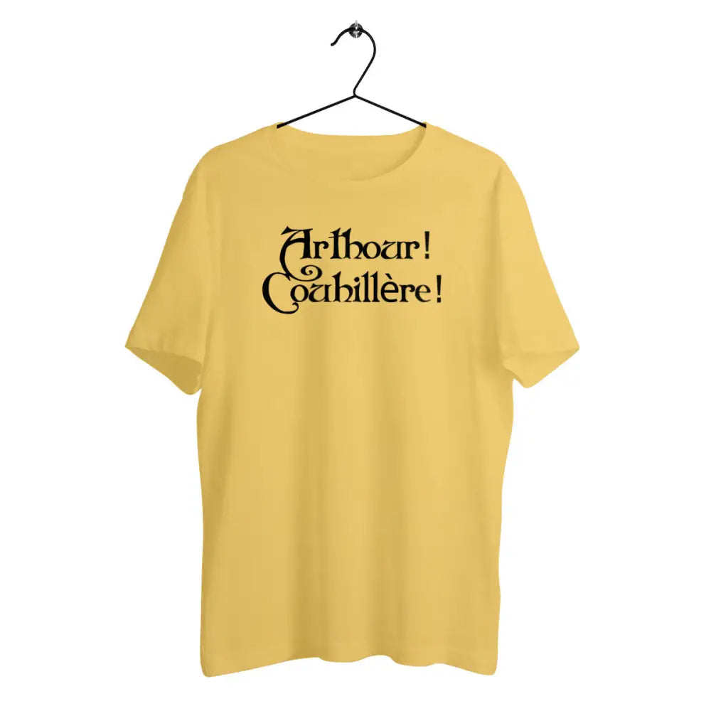 T-shirt homme en coton bio Arthour Couhillère