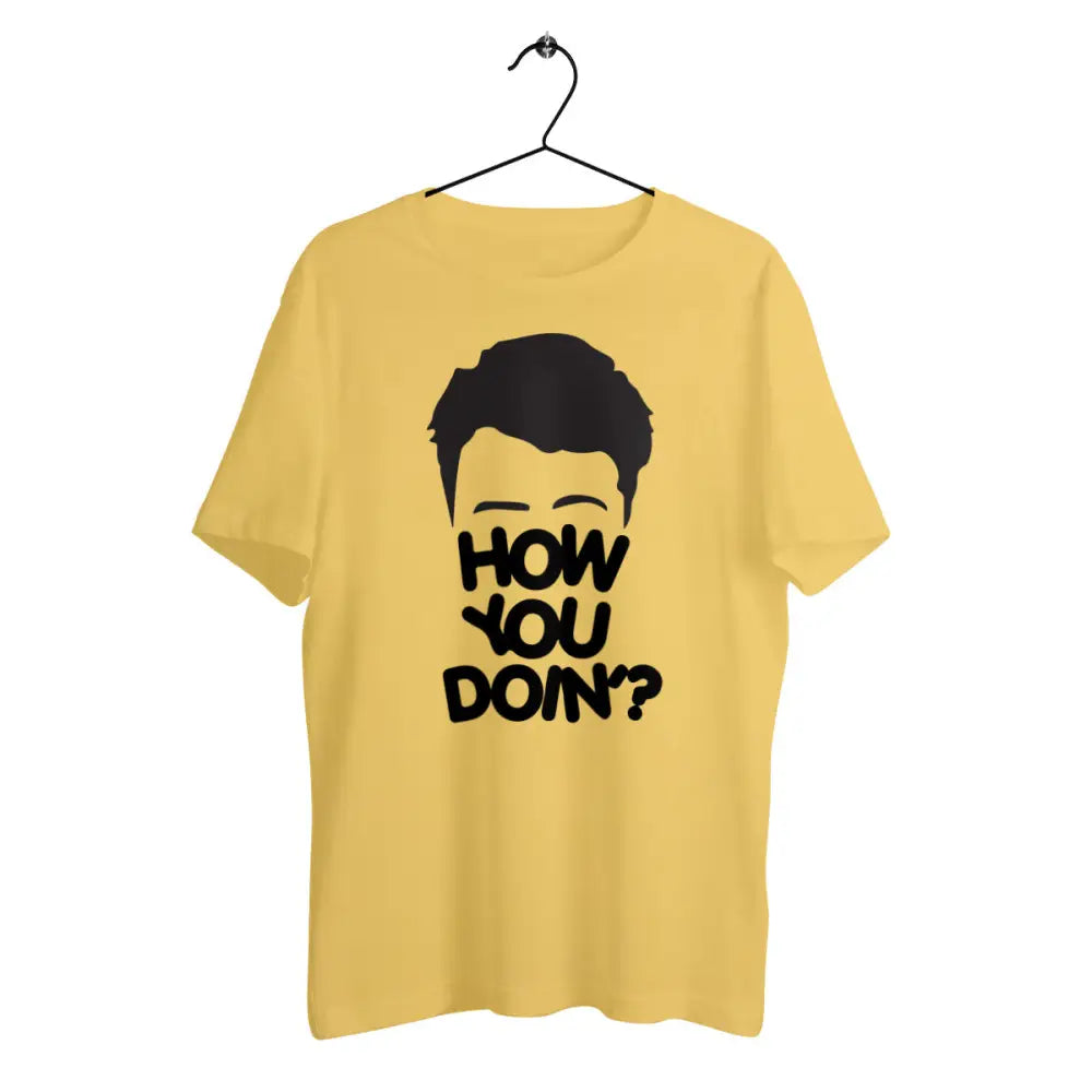 T-shirt homme en coton bio How you doin