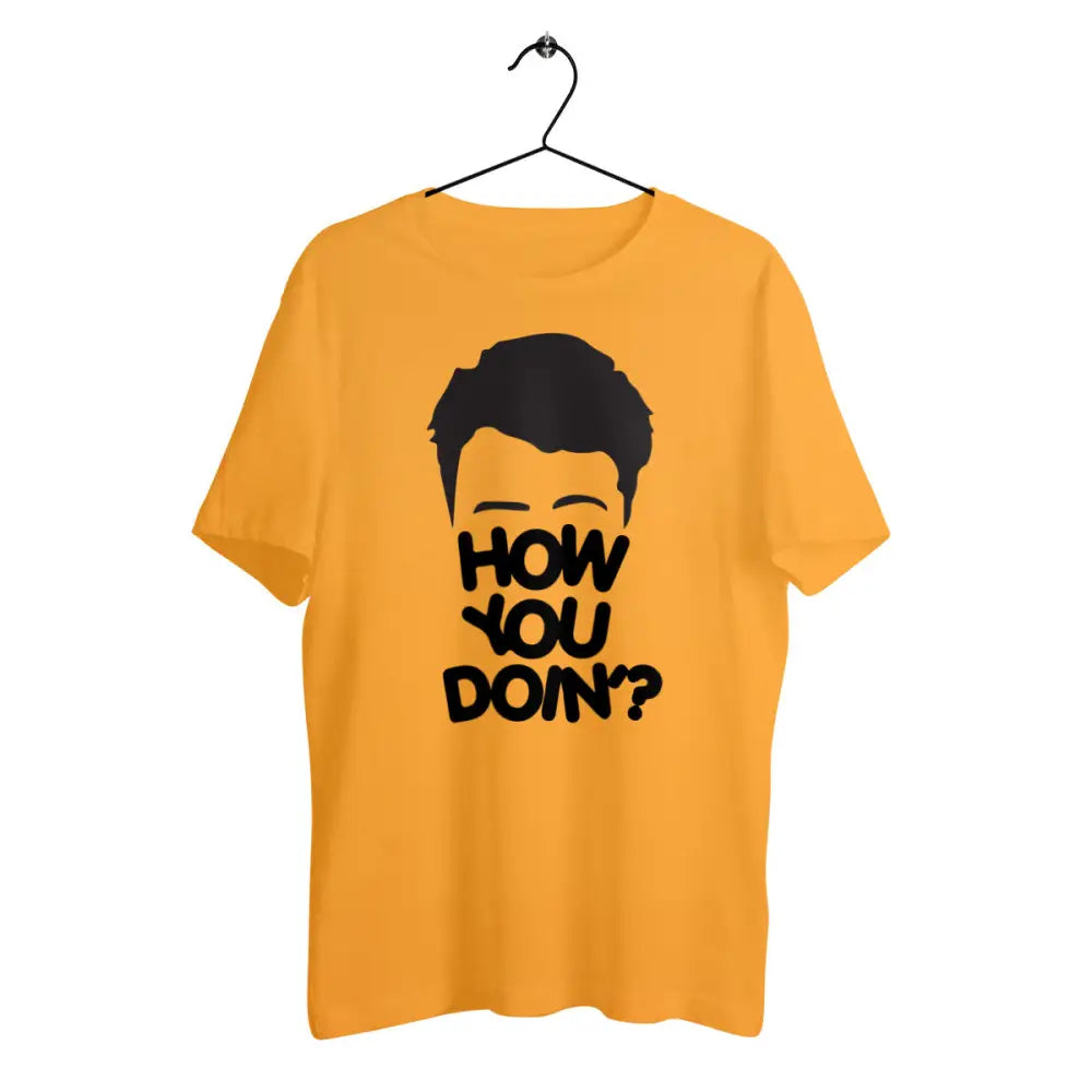 T-shirt homme en coton bio How you doin