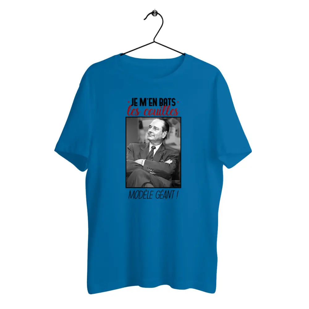 T-shirt homme en coton bio Je m'en bats les couilles