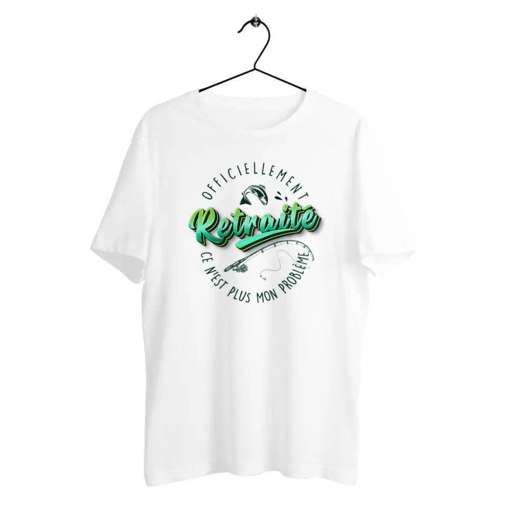 T-shirt homme en coton bio Officiellement retraité
