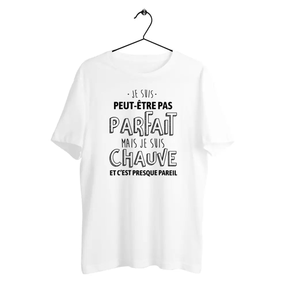 T-shirt homme en coton bio Parfait et chauve
