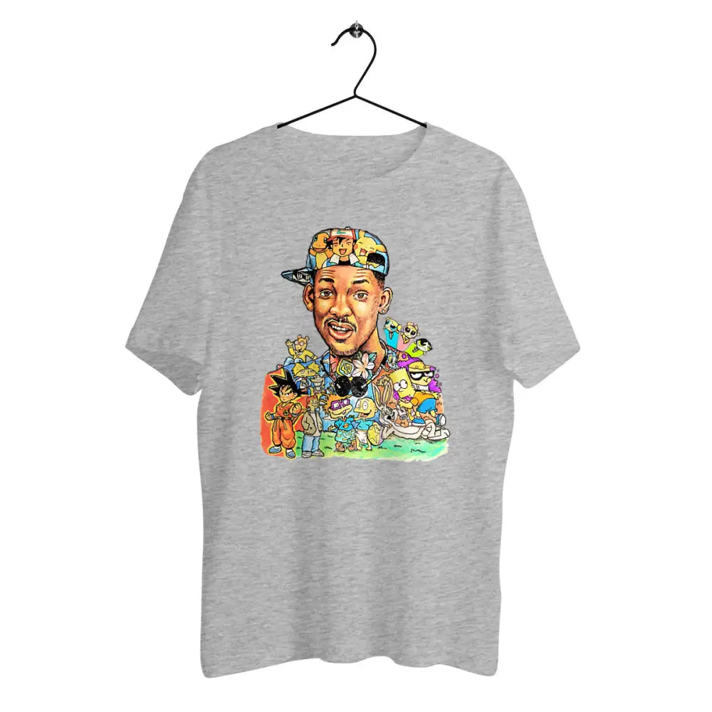 T-shirt Homme épais Personnages années 90