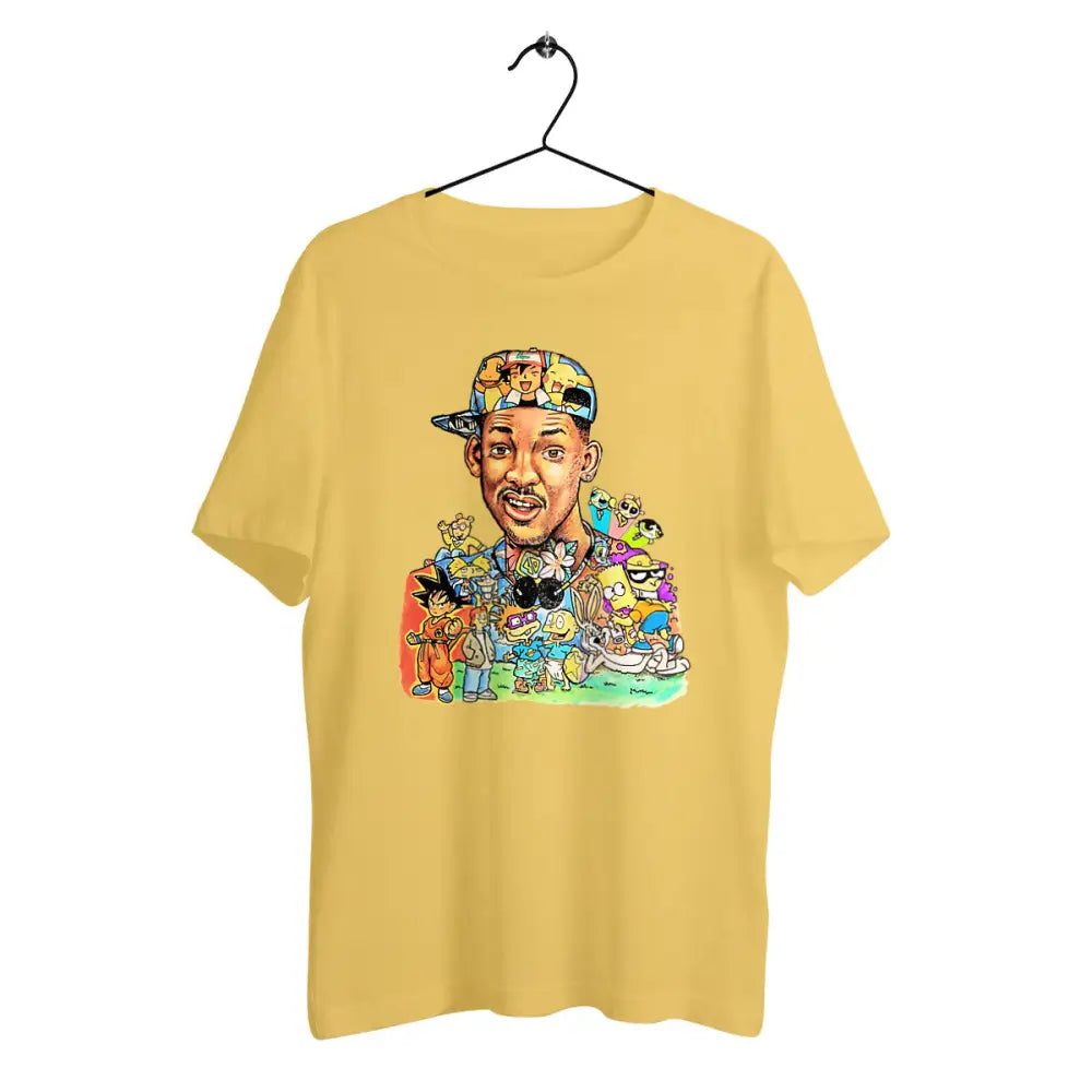 T-shirt Homme épais Personnages années 90