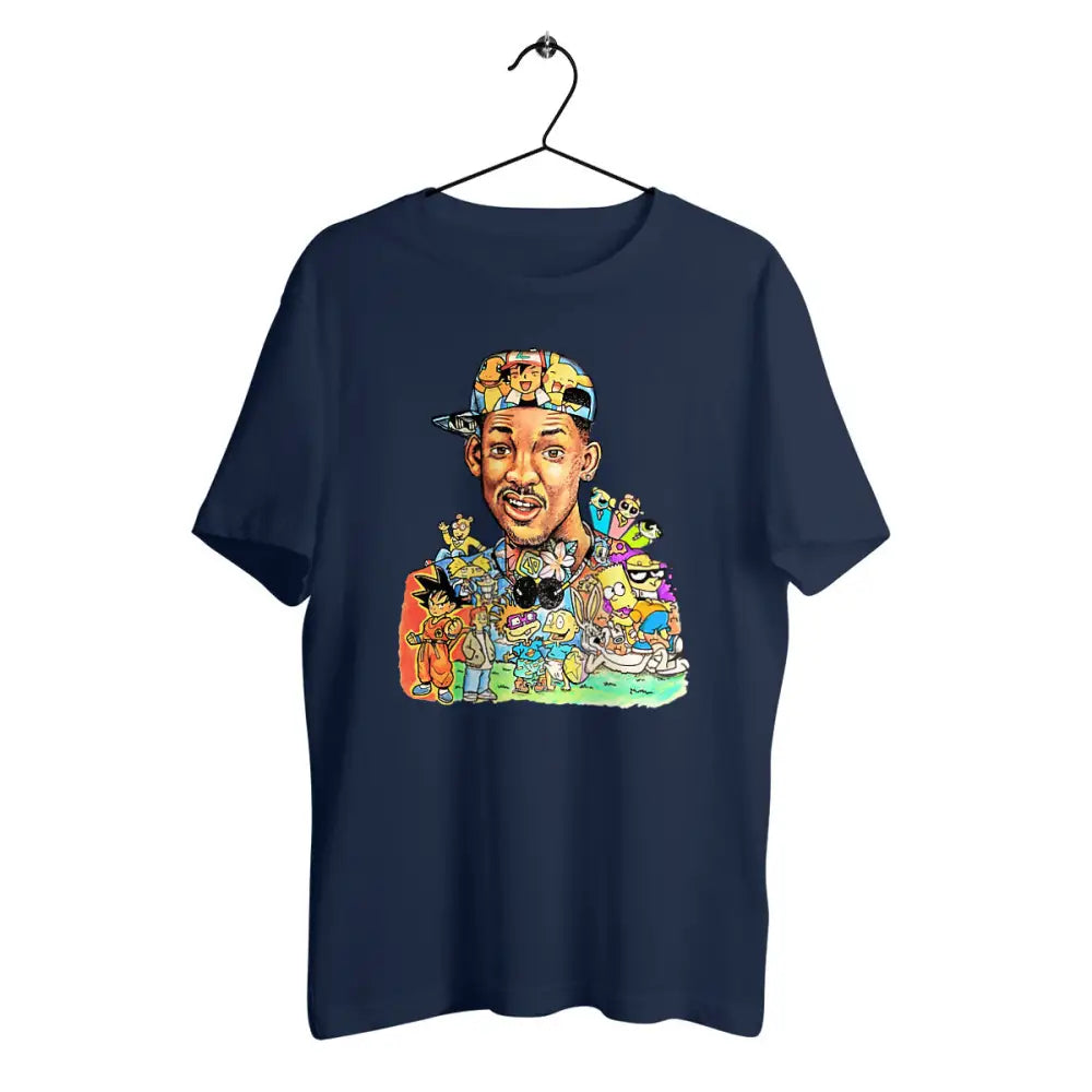 T-shirt Homme épais Personnages années 90