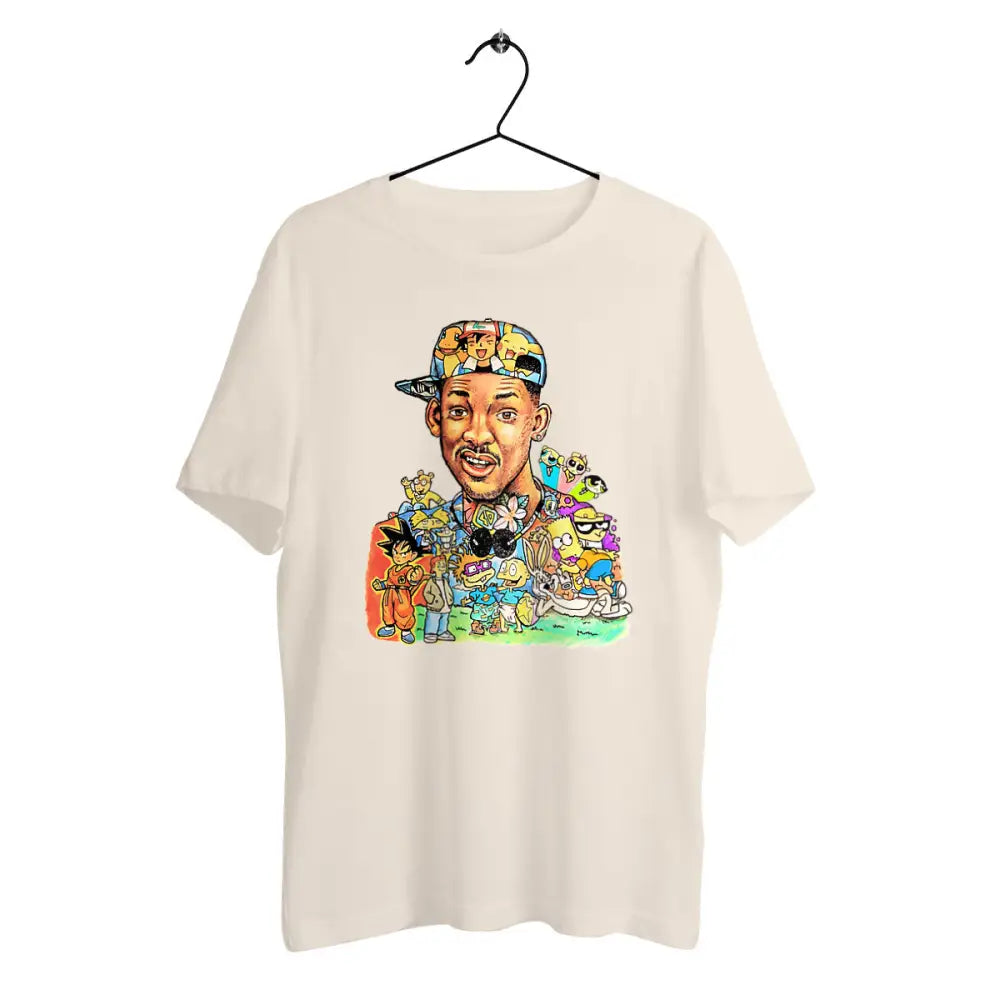 T-shirt Homme épais Personnages années 90