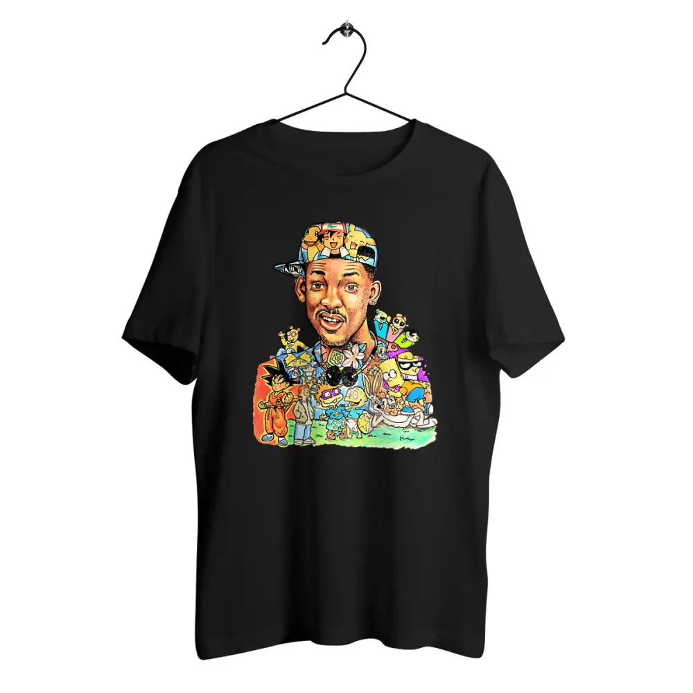 T-shirt Homme épais Personnages années 90