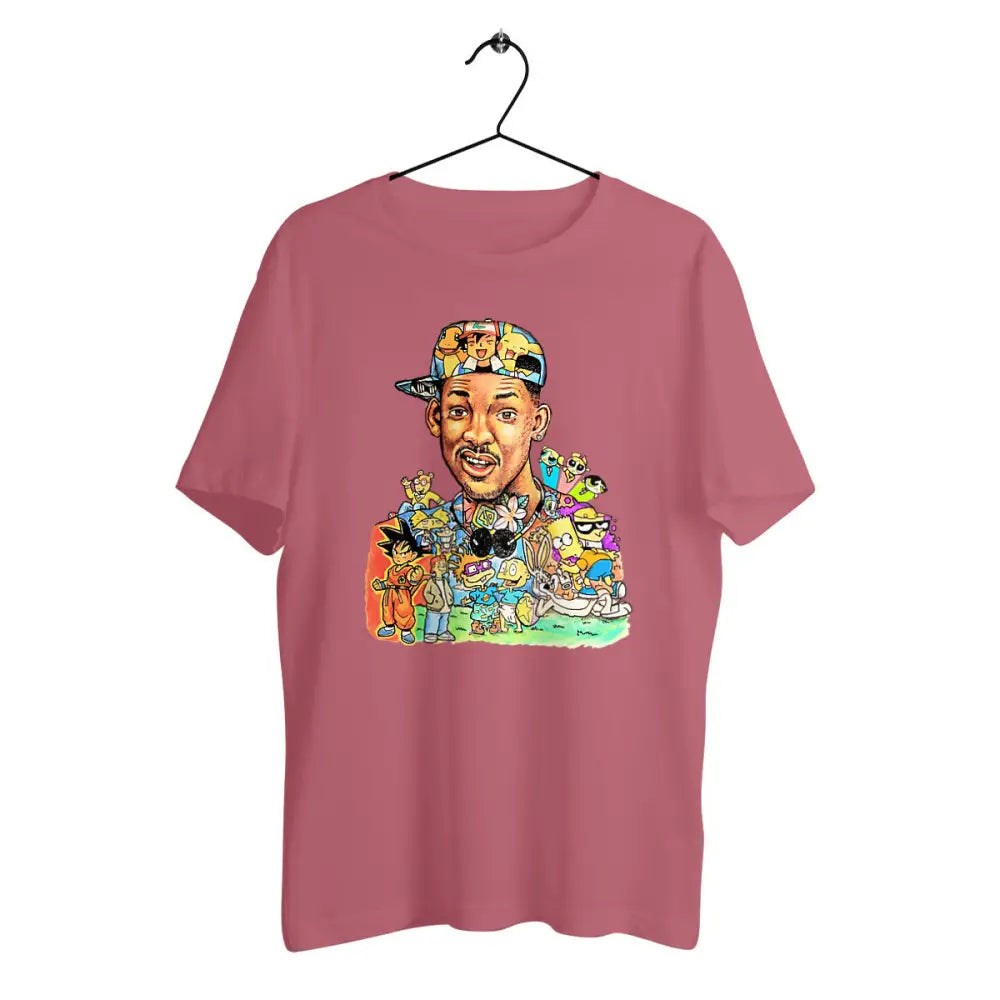 T-shirt Homme épais Personnages années 90