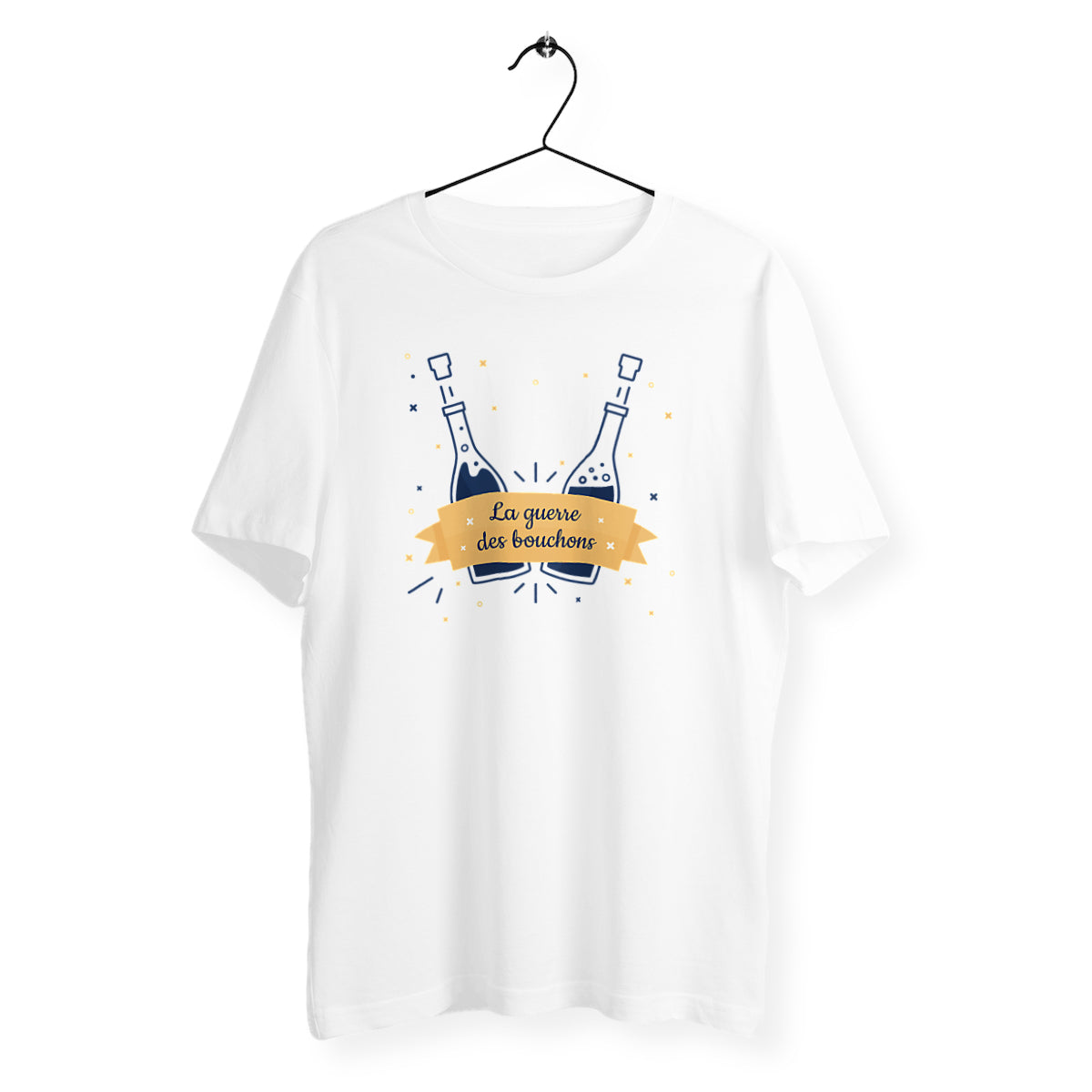 T-shirt homme La guerre des bouchons