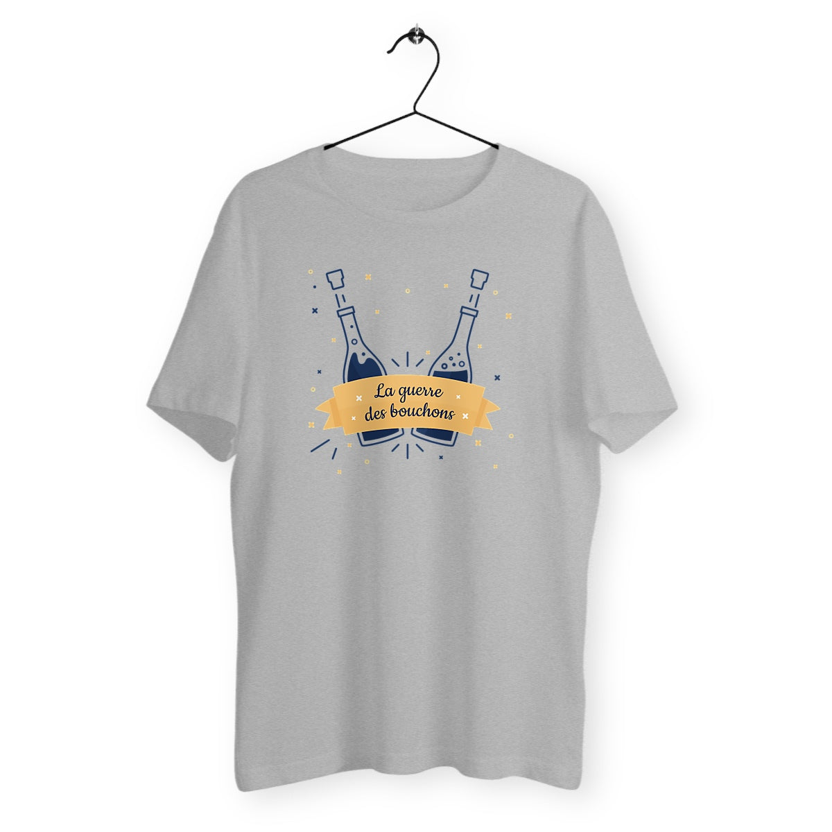 T-shirt homme La guerre des bouchons
