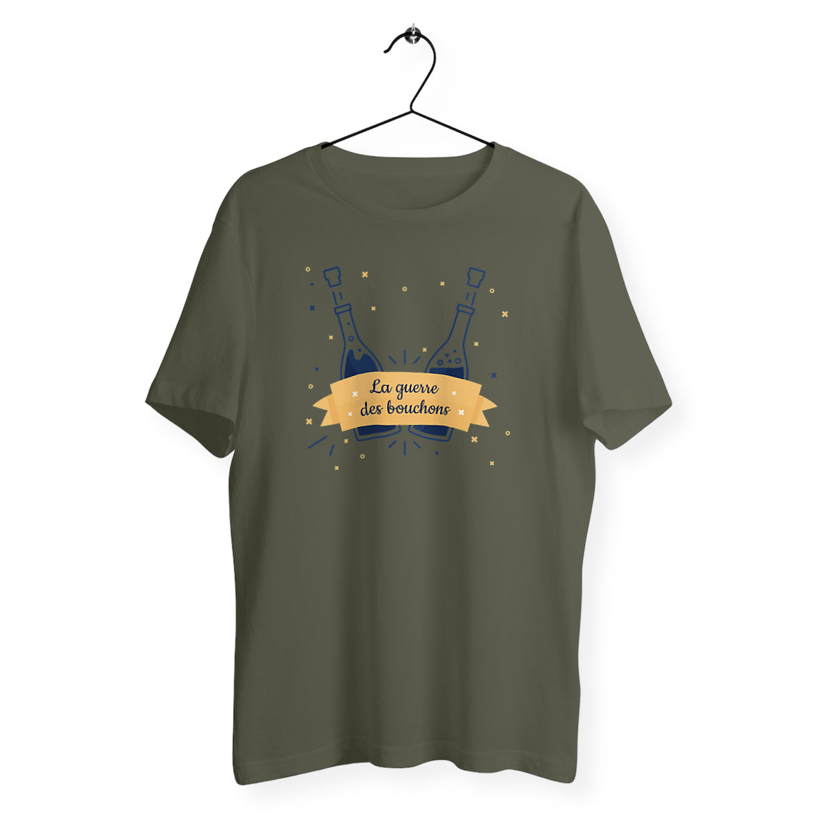 T-shirt homme La guerre des bouchons