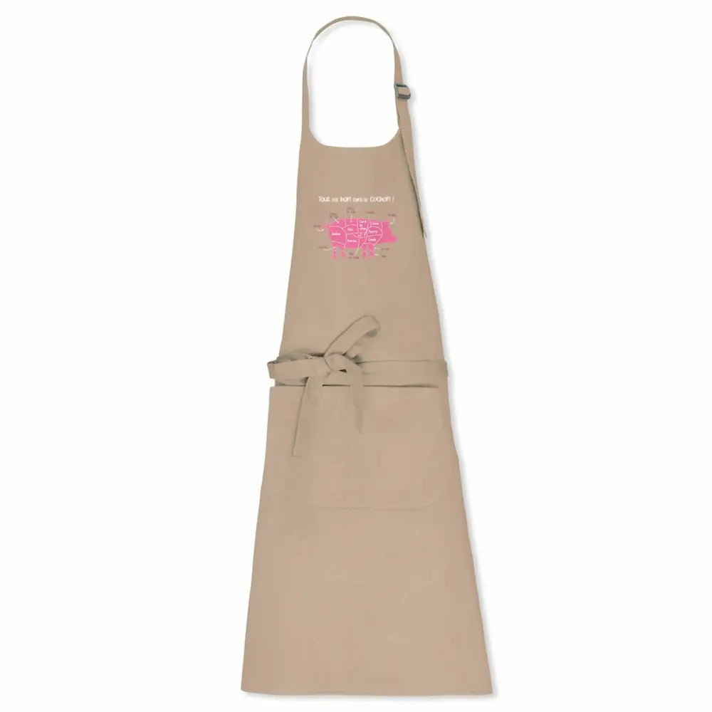 Tablier - Tout est bon dans le cochon