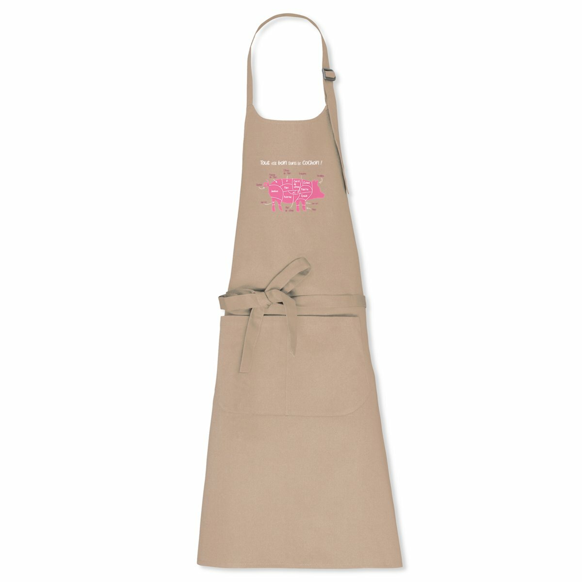 Tablier - Tout est bon dans le cochon