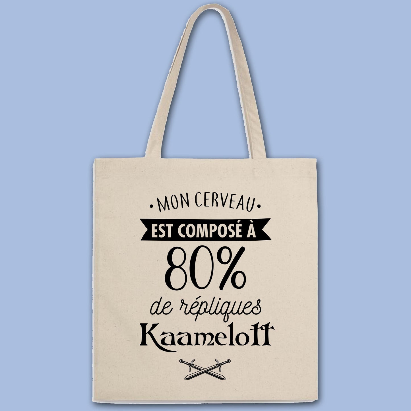 Totebag 80% de Kaamelott