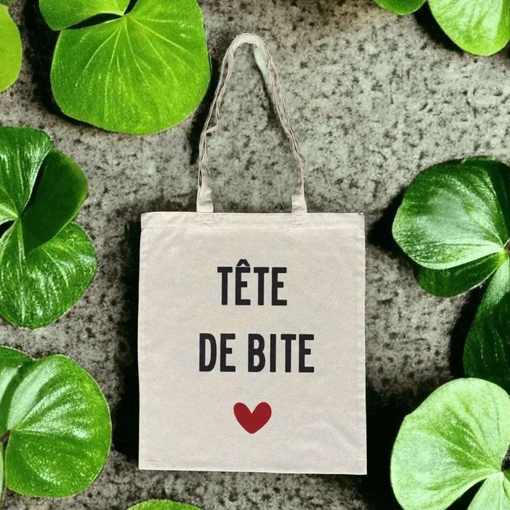 Totebag en Coton Bio Tête de bite