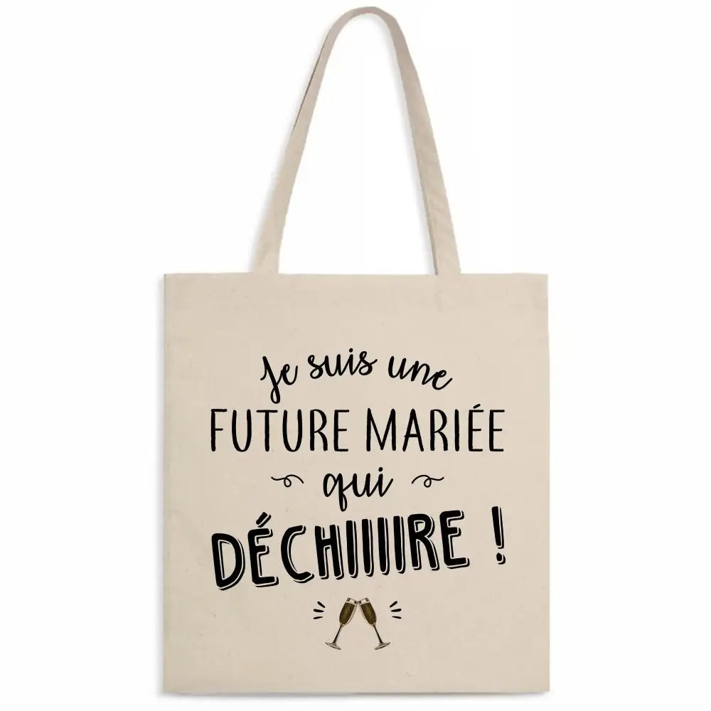 Totebag Future mariée qui déchire