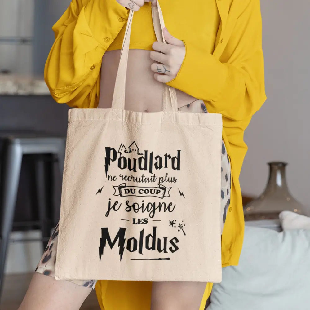 Totebag Je soigne les moldus