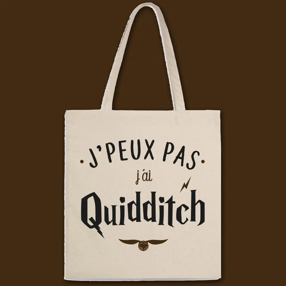 Totebag J'peux pas j'ai Quidditch