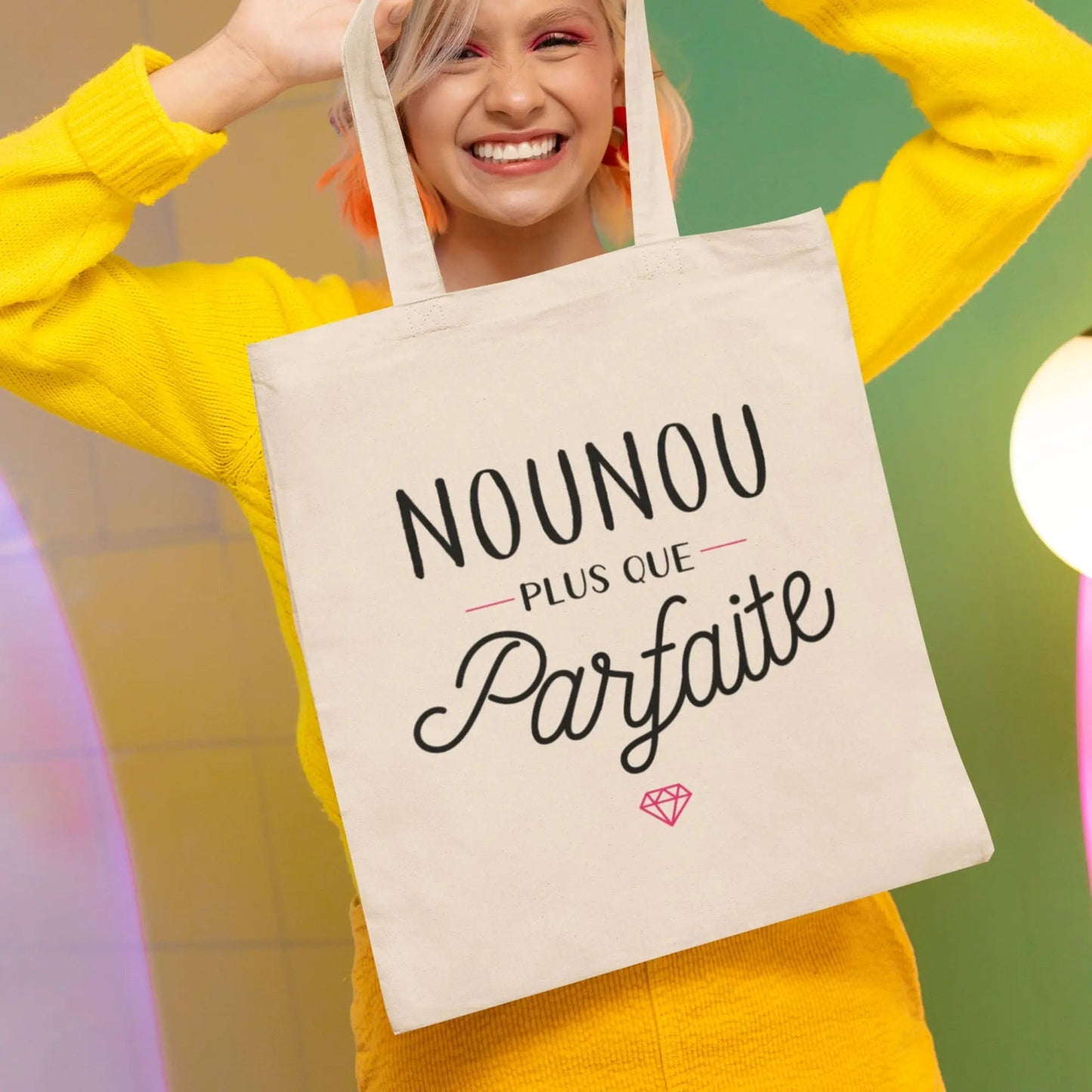 Totebag Nounou plus que parfaite T-Pop