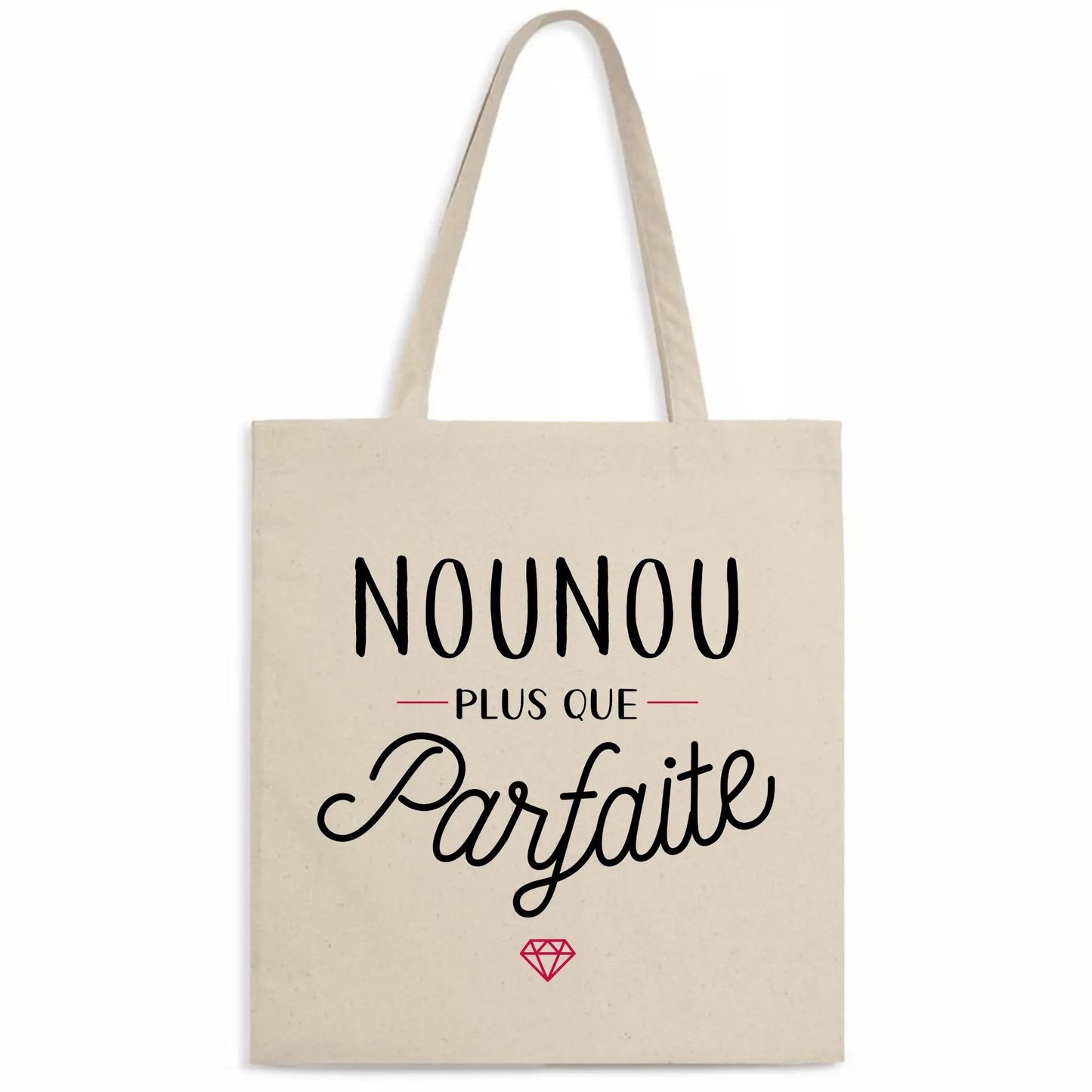 Totebag Nounou plus que parfaite
