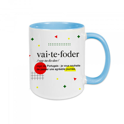 Mug céramique Va te foder