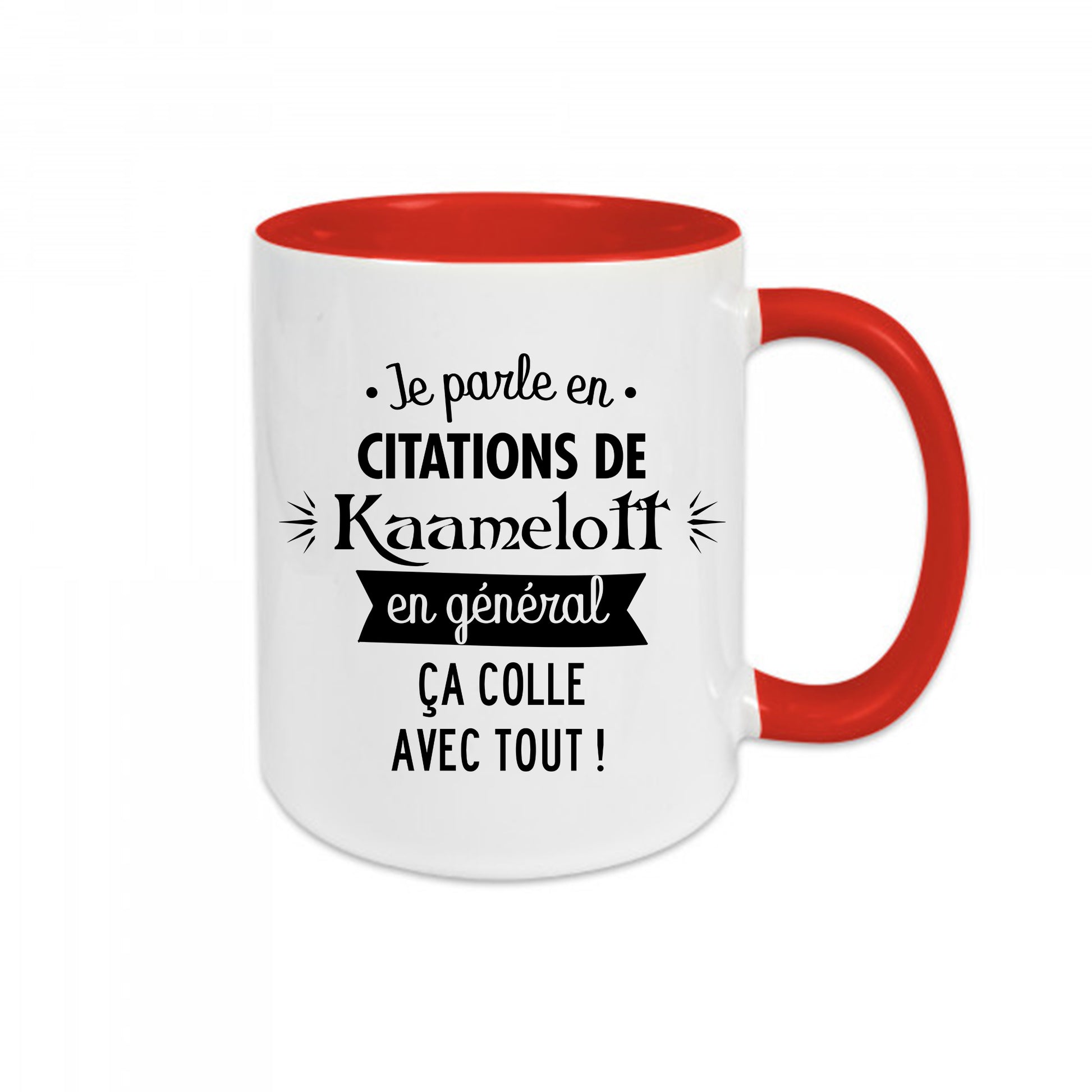Mug céramique Je parle en citation de Kaamelott