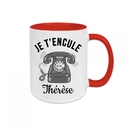 Mug céramique Je t'encule Thérèse
