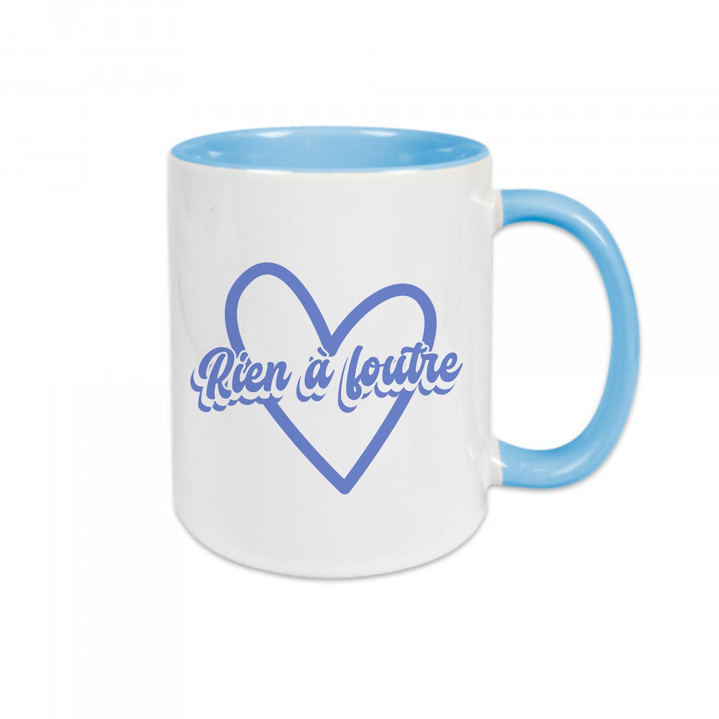 Mug céramique Rien à foutre Encre et Créations