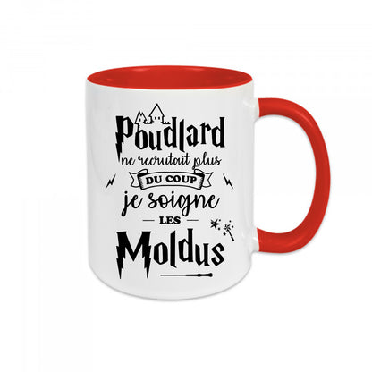 Mug céramique Je soigne les moldus
