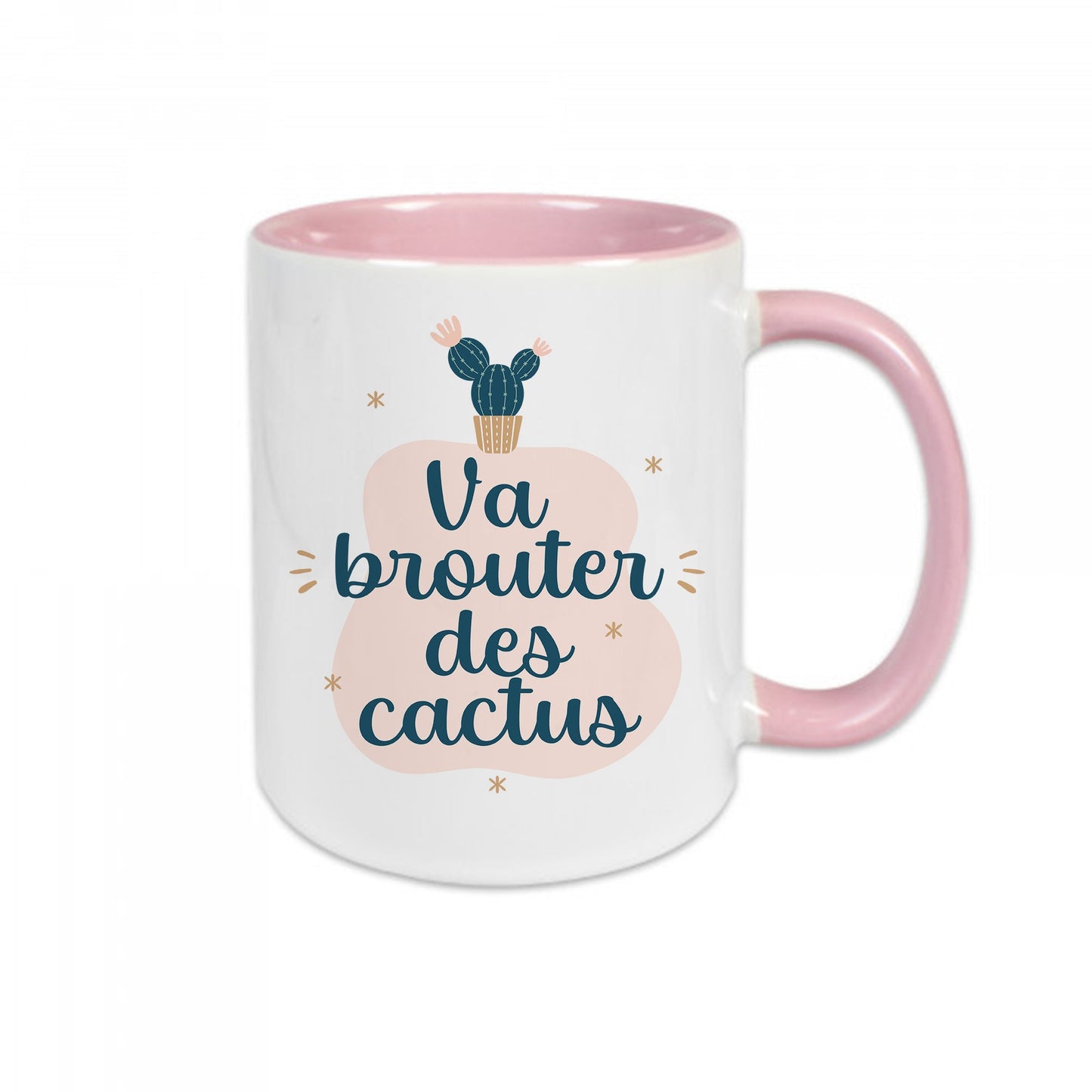 Mug céramique Va brouter des cactus Encre et Créations
