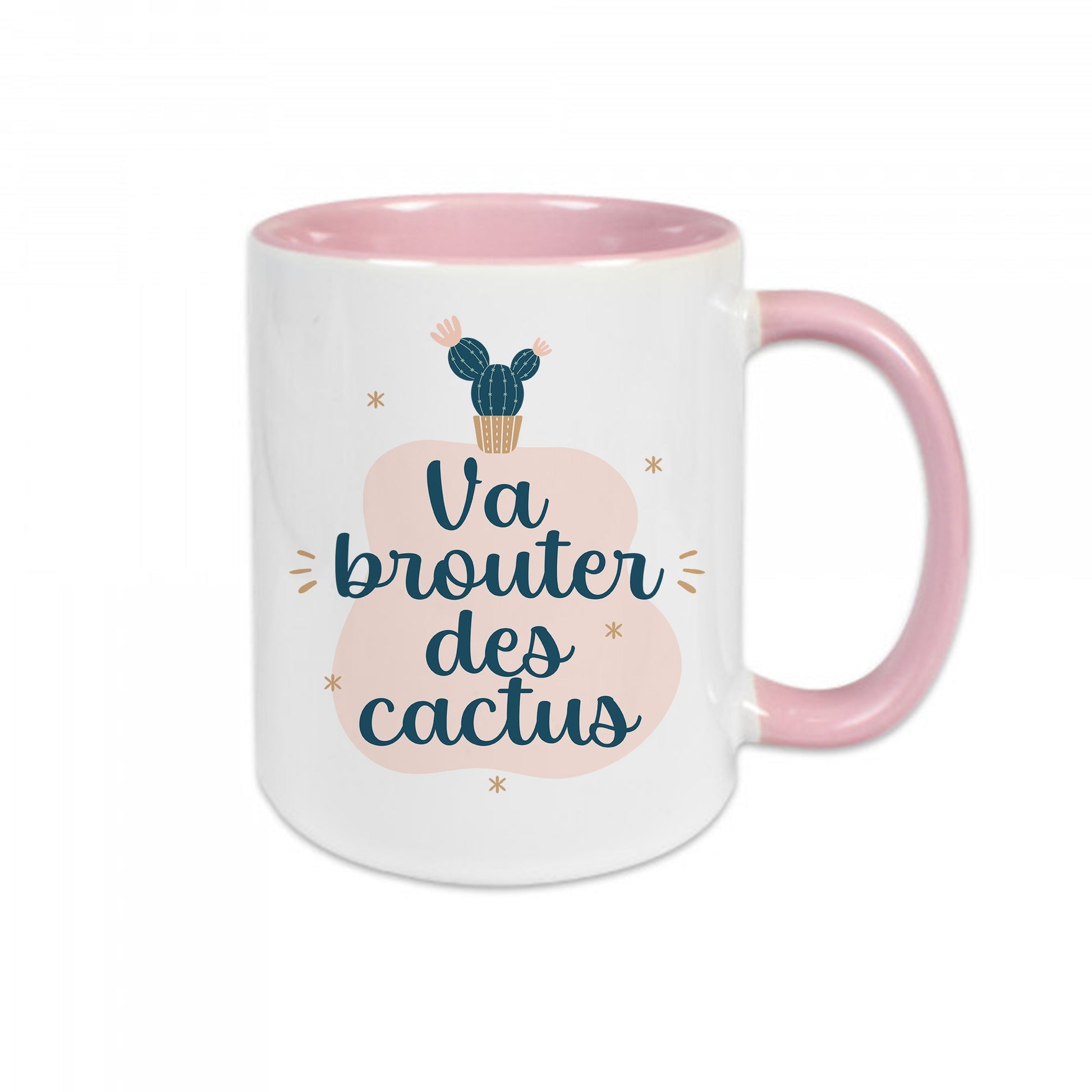 Mug céramique Va brouter des cactus Encre et Créations