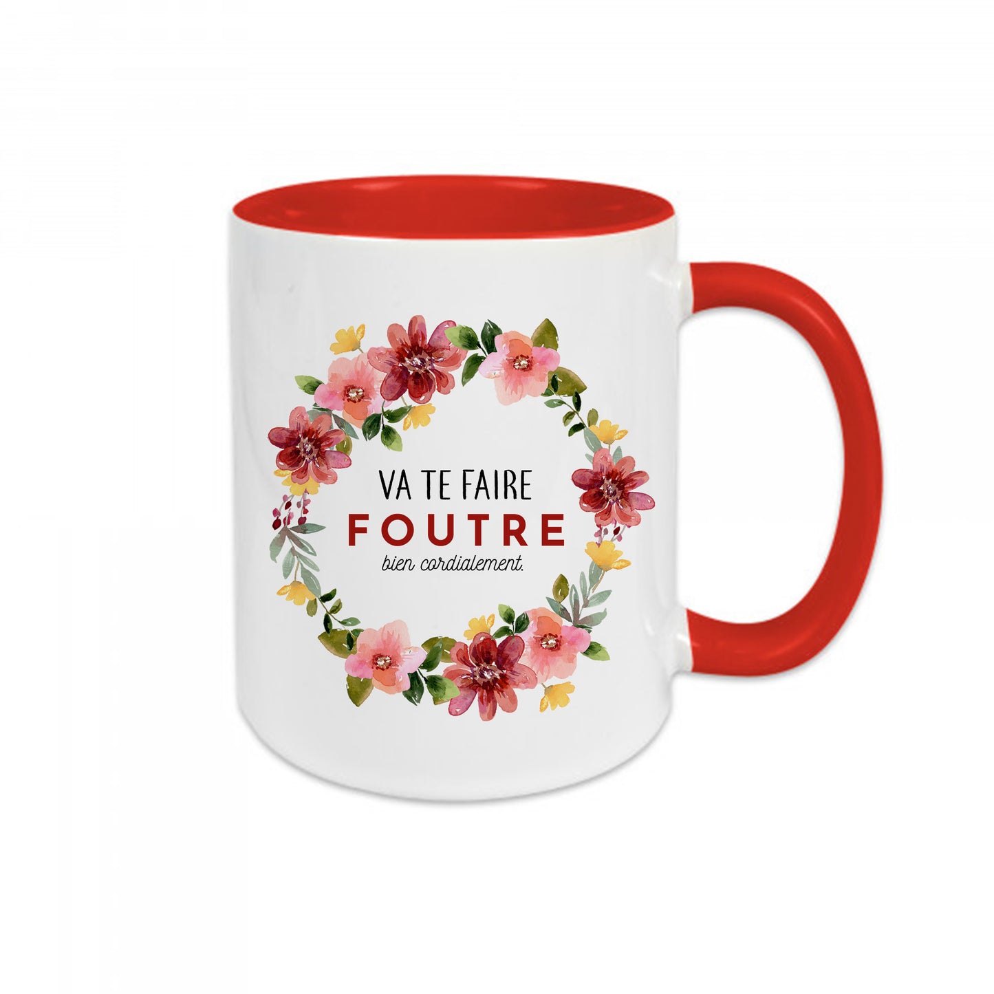 Mug céramique Va te faire foutre, bien cordialement