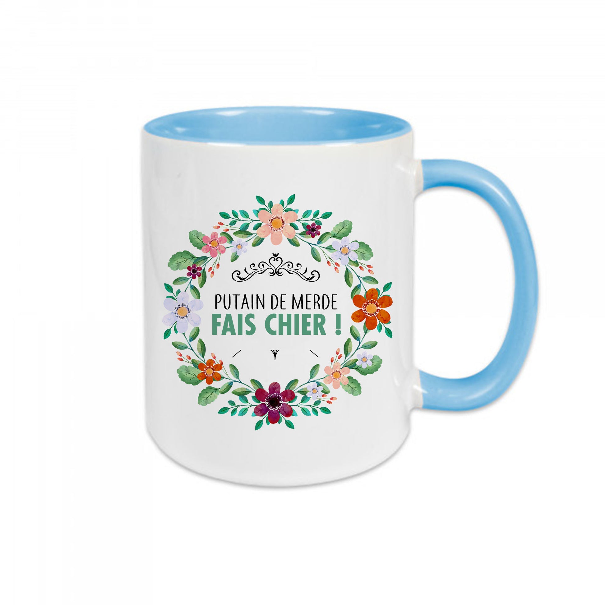 Mug céramique Putain de merde, fais chier