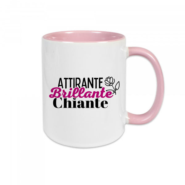 Mug céramique - Attirante, brillante, chiante Encre et Créations