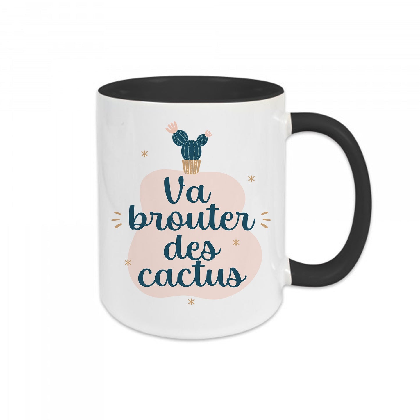 Mug céramique Va brouter des cactus Encre et Créations