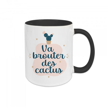 Mug céramique Va brouter des cactus Encre et Créations