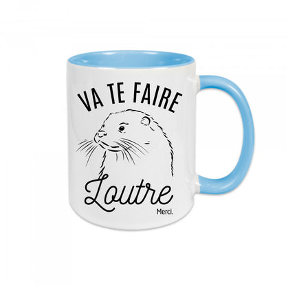 Mug céramique Va te faire loutre merci