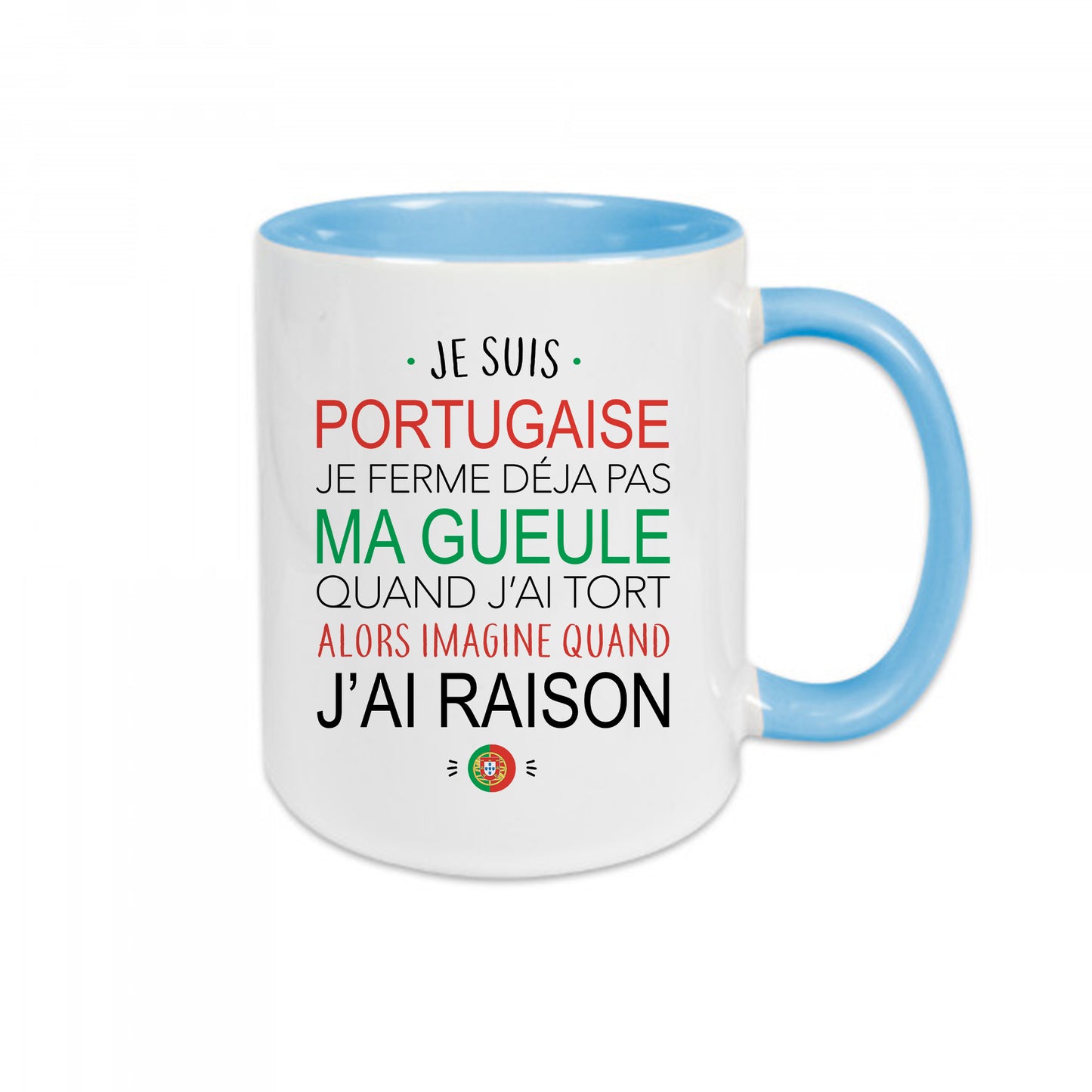 Mug céramique Je suis portugaise